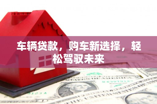 兰山车辆贷款，购车新选择，轻松驾驭未来