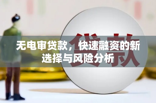 兰山无电审贷款，快速融资的新选择与风险分析