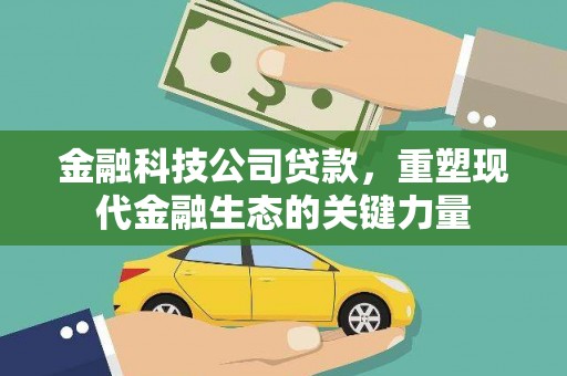 兰山金融科技公司贷款，重塑现代金融生态的关键力量